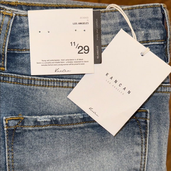 ☃️BOGO50%☃️ 🆕💙KANCAN: High Rise Relaxed Fit Boyfriend Jeans 11/29 - Picture 9 of 16